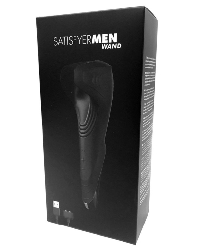 Мастурбатор Satisfyer Men Wand, багатофункціональний, чудово для пар, вібро-мінет - фото №3