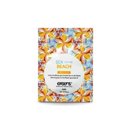 Пробник масажна олія EXSENS Sex On The Beach 3мл - фото