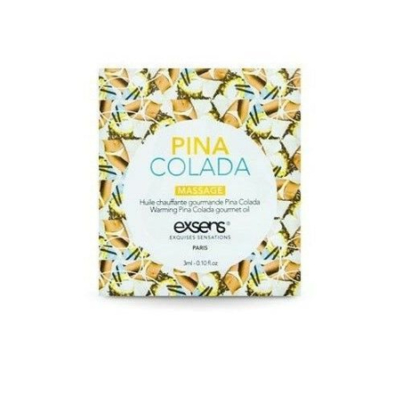 Пробник масажної олії EXSENS Pina Colada 3мл - фото