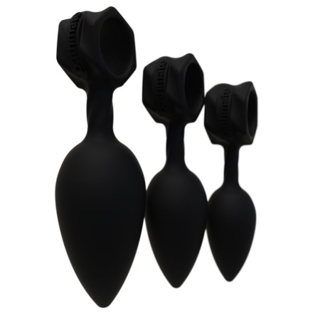 Набір анальних пробок Bathmate Anal Training Plugs, діаметр 2,5 см - 3,1см - 3,8см - фото №6