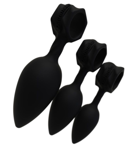 Набір анальних пробок Bathmate Anal Training Plugs, діаметр 2,5 см - 3,1см - 3,8см - фото №7