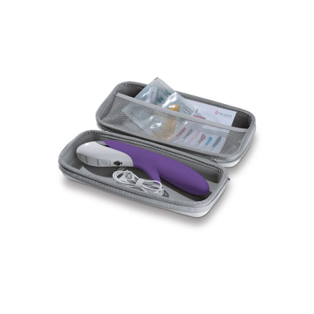 Вібратор-кролик Mystim Danny Divido Purple з глибокою вібрацією, 2 мотори - фото №9