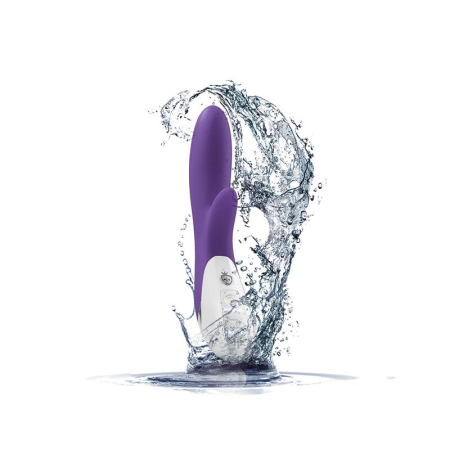 Вібратор-кролик Mystim Danny Divido Purple з глибокою вібрацією, 2 мотори - фото №10