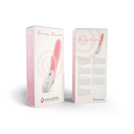 Вібратор-кролик Mystim Danny Divido Candy Rose з глибокою вібрацією, 2 мотори - фото №12