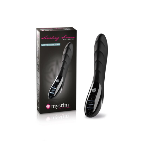 Вібратор з електростимуляцією Mystim Sizzling Simon eStim Black, міостимулятор - фото №11