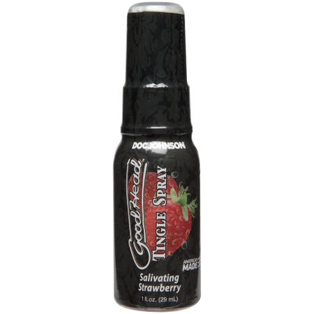 Спрей для мінету Doc Johnson GoodHead Tingle Spray - Strawberry (29 мл) із стимулюючим ефектом - фото