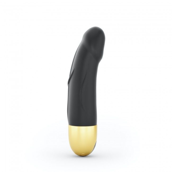 Вібратор Dorcel Real Vibration S Gold 2.0, діаметр 3,7см, перезаряджуваний, для точки G - фото