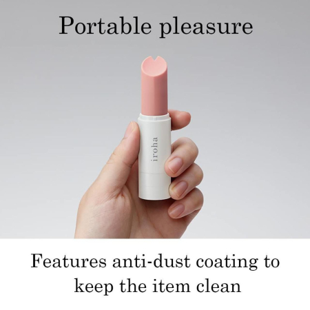 Вібратор-помада IROHA STICK White №3