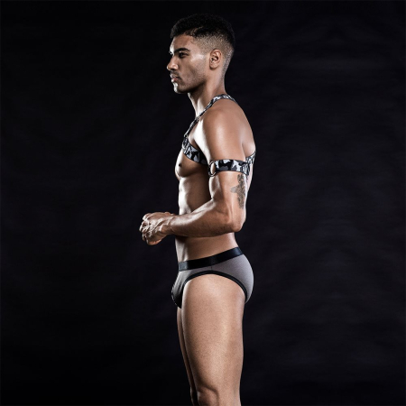 Чоловічий еротичний костюм з портупеєю "Дикий Джеймс" One Size - фото №3