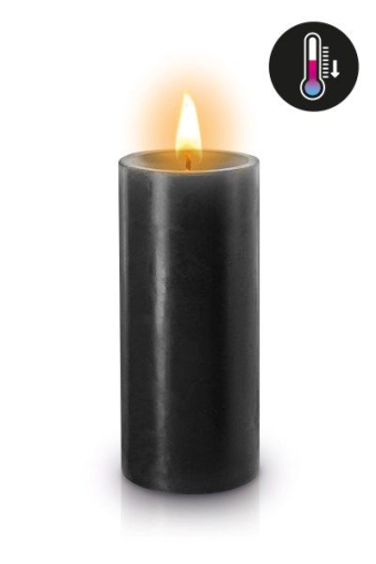 БДСМ-свічка низькотемпературна Fetish Tentation SM Low Temperature Candle Black - фото