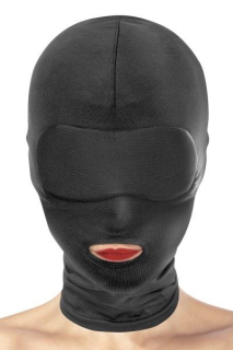 Капюшон для БДСМ з відкритим ротом Fetish Tentation Open Mouth Hood - фото