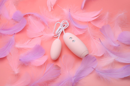 Вакуумний стимулятор з віброяйцем 2-в-1 KISSTOY Miss VV Pink - фото №5