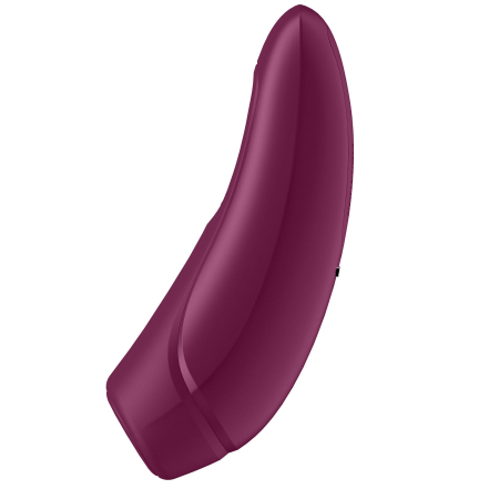 Вакуумний кліторальний стимулятор Satisfyer Curvy 1+ Rose Red з керуванням через інтернет - фото №6