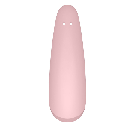 Вакуумний кліторальний стимулятор Satisfyer Curvy 2+ Pink з керуванням через інтернет - фото №3