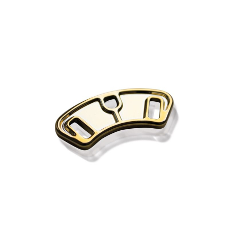 Клітка для члена з електростимуляцією Mystim Pubic Enemy No 1 - Gold Edition - фото №4