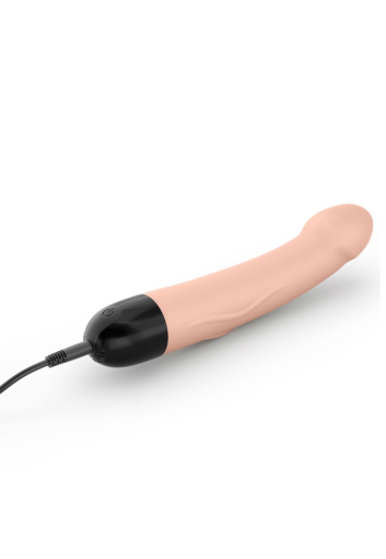 Вібратор Dorcel Real Vibration M Flesh 2.0, діаметр 3,7см, перезаряджається, для точки G - фото №2