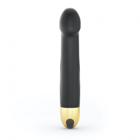 Вібратор Dorcel Real Vibration M Gold 2.0, діаметр 3,7см, перезаряджається, для точки G - фото №3
