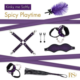 Подарунковий набір для BDSM RIANNE S — Kinky Me Softly Purple: 8 предметів для задоволення - - фото №2