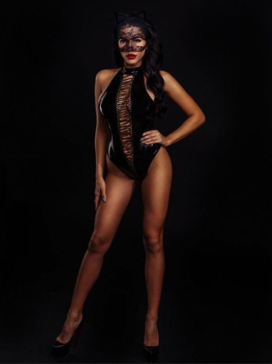 Еротичний костюм Кішечки "Ненаситна Кітті" XS/S - фото