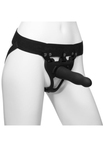 Страпон унісекс Doc Johnson Body Extensions - BE Daring, порожня насадка - фото