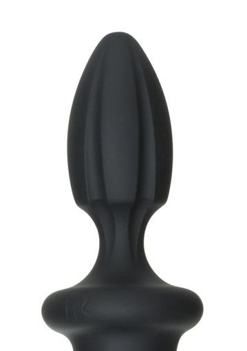 Анальний плаг з ділдо Doc Johnson Kink - Dual Density SECONDSKYN Fuck Plug - Black №2