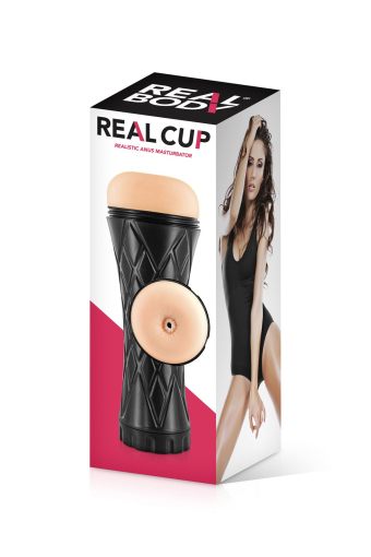 Мастурбатор-попка Real Body — Real Cup Anus - фото №3