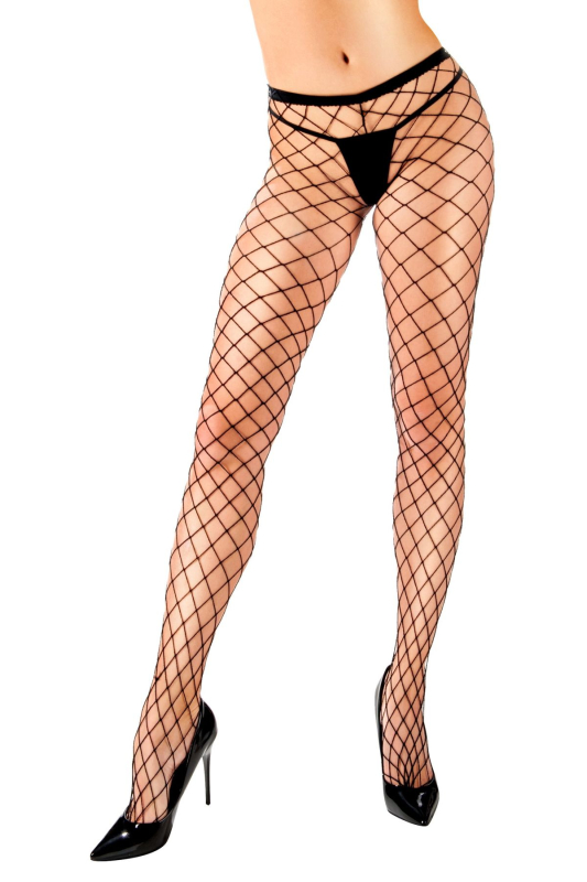 Колготки у велику сітку Anne De Ales Ginna T4 - фото