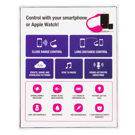 Смарт-віброяйце Lovense Lush 2 - фото №5