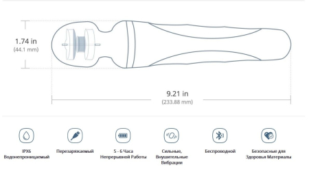 Смарт-вібромасажер Lovense Domi 2 №3