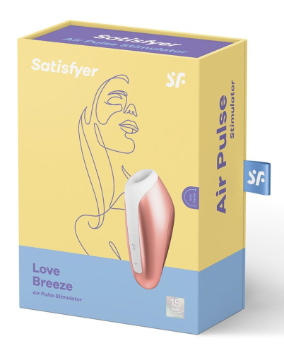 Мініатюрний вакуумний стимулятор Satisfyer Love Breeze Copper - фото №3