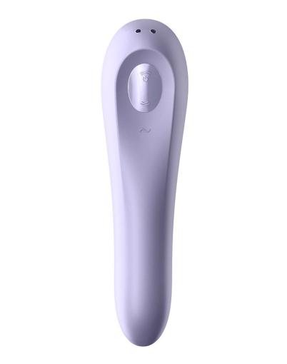 Смарт-вібратор та вакуумний стимулятор 2в1 Satisfyer Dual Pleasure Mauve - фото №3
