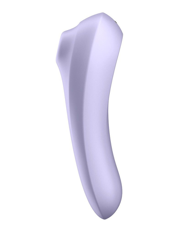 Смарт-вібратор та вакуумний стимулятор 2в1 Satisfyer Dual Pleasure Mauve - фото
