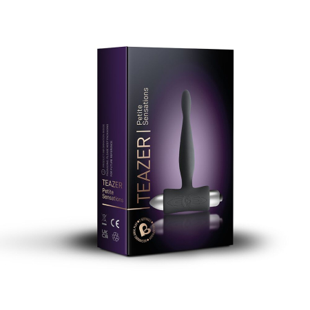 Анальний вібратор Rocks Off Petite Sensations — Teazer Black - фото №3
