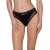 Трусики з прозорою вставкою Passion PS002 PANTIES M, black 
