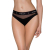 Трусики з прозорою вставкою Passion PS006 PANTIES M, black 