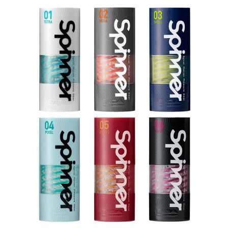 Мастурбатор Tenga Spinner 05 Beads з пружною стимулювальною спіраллю всередині №7