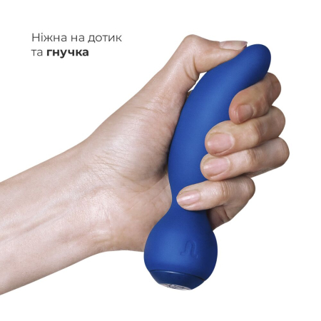 Анальна вібропробка Adrien Lastic Little Rocket макс. діаметр 3,5 см, soft-touch - фото №3