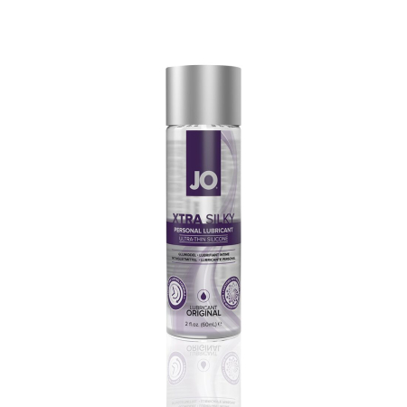Лубрикант на силіконовій основі JO Xtra Silky Silicone (60 мл) - фото