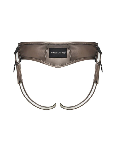 Трусики для страпону Strap-On-Me Leatherette Harness DESIROUS - фото №4