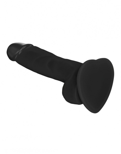 Реалістичний фалоімітатор Strap-On-Me SOFT REALISTIC DILDO Black - Size S - фото №2
