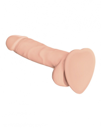 Реалістичний фалоімітатор Strap-On-Me SOFT REALISTIC DILDO Vanilla - Size S - фото №2