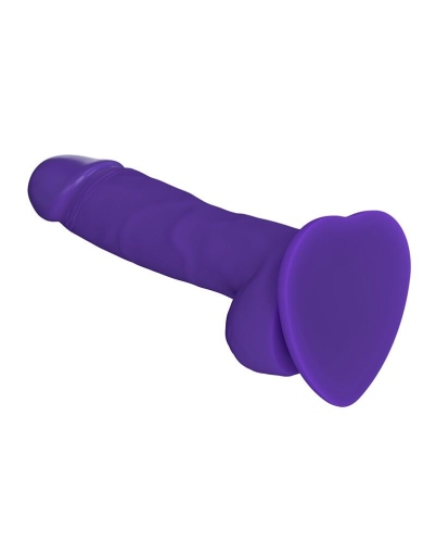 Реалістичний фалоімітатор Strap-On-Me SOFT REALISTIC DILDO Violet - Size S - фото №2