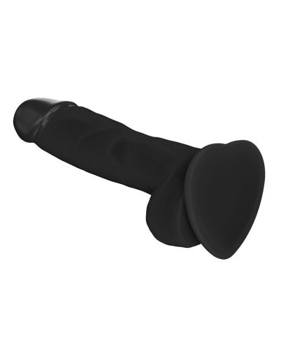 Реалістичний фалоімітатор Strap-On-Me SOFT REALISTIC DILDO Black - Size L - фото №3