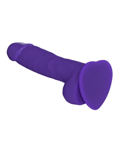 Реалістичний фалоімітатор Strap-On-Me SOFT REALISTIC DILDO Violet - Size L - фото №2