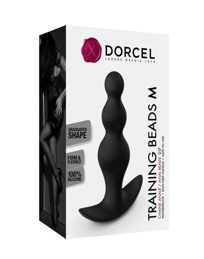 Анальний ланцюжок Dorcel TRAINING BEADS M - фото №5