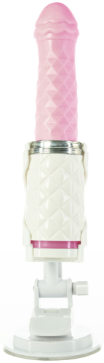 Розкішний вібратор-пульсатор з присоскою Pillow Talk - Feisty Thrusting Vibrator Pink - фото №4