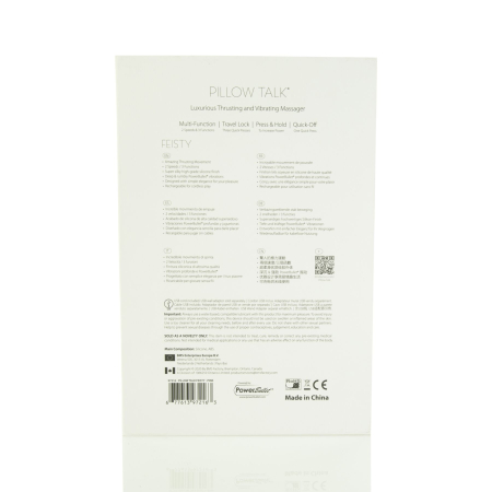 Розкішний вібратор-пульсатор з присоскою Pillow Talk - Feisty Thrusting Vibrator Pink - фото №7