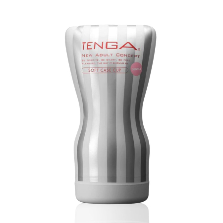 Мастурбатор Tenga Soft Case Cup (м’яка подушечка) Gentle стискуваний - фото