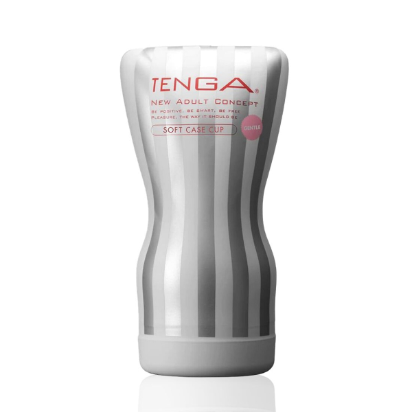 Мастурбатор Tenga Soft Case Cup (м’яка подушечка) Gentle стискуваний - фото