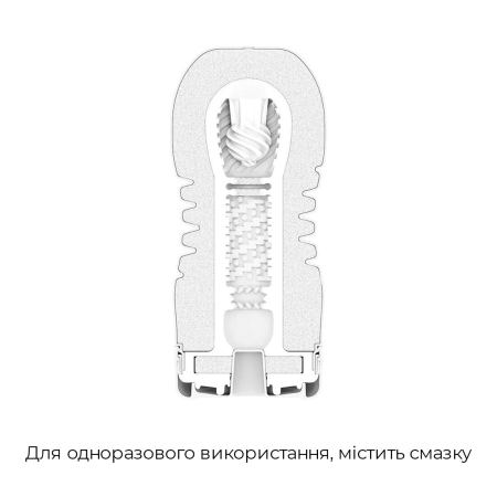 Мастурбатор Tenga Rolling Head Cup Gentle з інтенсивною стимуляцією головки - фото №2